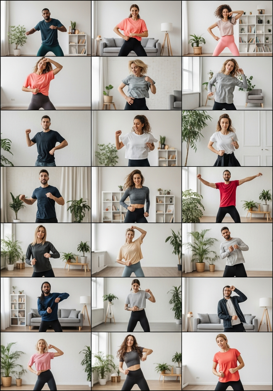 Групповое занятие в полном составе